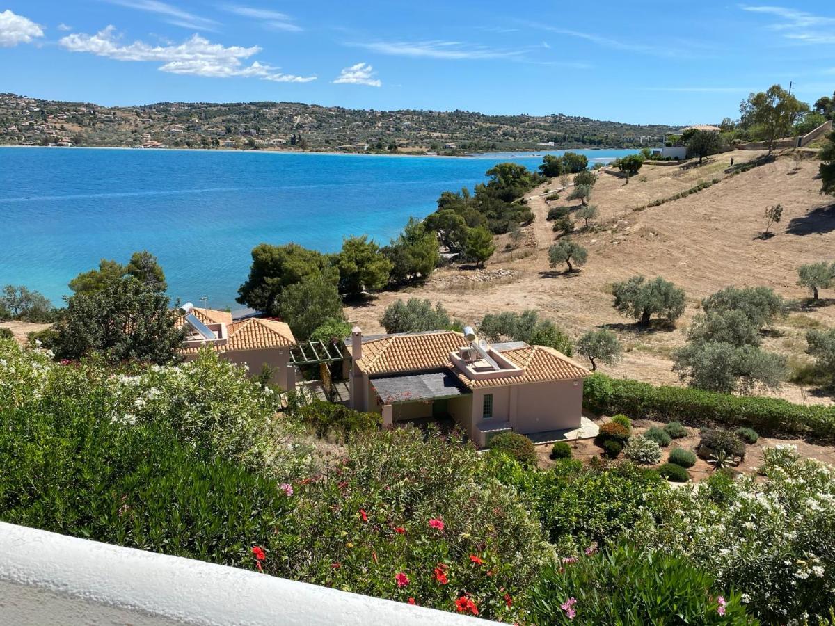 Retreat Villa By The Sea With Pool In Porto Heli Zewnętrze zdjęcie