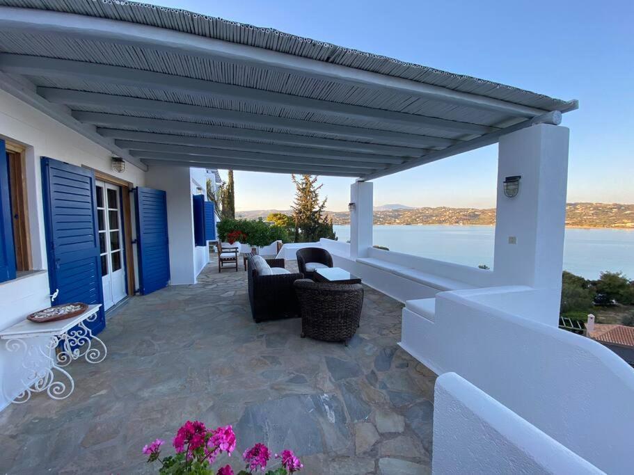 Retreat Villa By The Sea With Pool In Porto Heli Zewnętrze zdjęcie